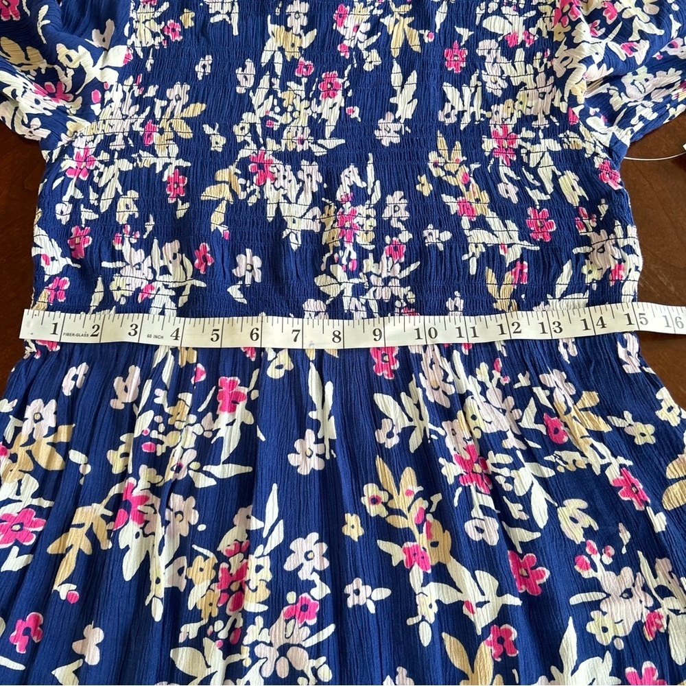 NEW Sonoma | Floral Long Sleeve Maternity Mini Dress - Picture 11 of 12